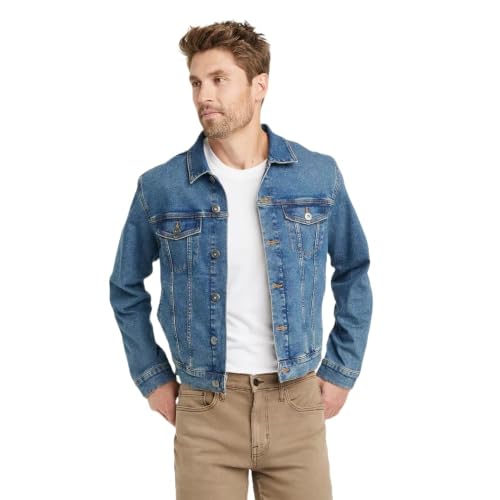 Men's Denim Trucker Jacket | Goodfellow & Co